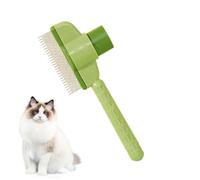 Cepillo para Pelos de Gato | Mango Ergonomico con Click de Peine Limpiador,Cepillo Para Mascotas Para Gatos | para Cuidado de Mascotas Eliminacion de Subpelo y Nudos durante el Bano