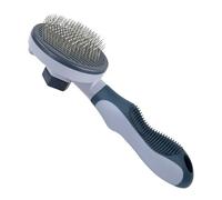 Cepillo Para Perros - Cepillo De Preparación Para El Cabello Suelto Del Gato, Peine Autodescente De Despojo De Mascotas, Mango Suave Y Resistente, Cómoda Herramienta De Masaje | La Escobilla Limpieza