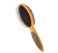 Cepillo para perros de doble capa, cepillo para perros para la pérdida | Cepillo de alfileres y cerdas de doble cara 2 en 1 | Peine de largo para gatos, cepillo profesional para aseo de perros e