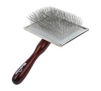 Cepillo para perros - Gentle Grooming, Pet Grooming Tool, Dog Brushes for Shedding, Self Cleaning Pet Slicker Brushes with Smooth Handle | Clean Brush for Large, Medium, Small Dogs