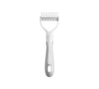 Cepillo para perros para depilación, peines para el cuidado del pelaje - Cepillo para el pelo de perro de acero inoxidable dientes de gato, cepillo compacto para mascotas