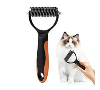 Cepillo para perros para esparcir - Kit de aseo para mascotas | Aseo para mascotas multiusos, cortador de pelo de hoja curva, cepillo para aseo de alma