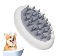 Cepillo para perros para la pérdida de cabello, peine de baño para mascotas, cepillo de limpieza portátil para mascotas, cuidado de mascotas, lavado de baño, masaje