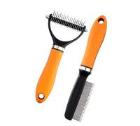 Cepillo Para Perros Para Quitar El Pelo Corto: Cepillo Autolimpiante Ṕara Quitar El Pelo De Mascotas, Peine De Acero Inoxidable P̀ara Él Cuidado Ďe Los Dientes, Çepillo Removedor Đe Ṕ́elo P̀̃ára Per