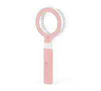 Cepillo para Perros y Gatos Cepillo de la Mascota de Estilo de Lupa, 360 ° Ángulo arbitrario Peinado/Herramientas de Aseo de Mascotas, baño de Masaje al Cabello Flotante Peine de Cabello for Perros