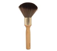 Cepillo para plumero de cuello Mango ergonómico de grado profesional Cepillo de pelo roto portátil de madera de haya para barberos y uso doméstico Fibras de nailon suaves