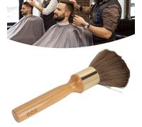 Cepillo para Plumero de Madera de Haya, Cepillo para Barrer el Cabello, con Ergonómico, Cepillos de Fibra Fina, Adecuados Tanto para Peluqueros Profesionales como para Uso