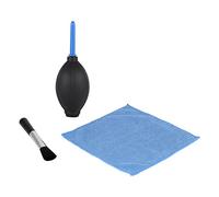 Cepillo para Polvo de Lente Limpia, Kit de paño de Limpieza para Cepillo de soplador de Polvo de cámara de Lente de cámara portátil Duradera para cámaras DSLR para Mantener