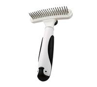 Cepillo para quitar de gatos con función de masaje, rastrillos para la capa, herramienta de aseo para gatos para controlar desprendimiento y cuidado del pelaje, cepillo de aseo de