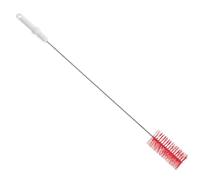 Cepillo para tubos, PBT rojo, diámetro de 0,50 mm, 700 x 60 mm