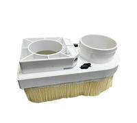 Cepillo para Zapata Antipolvo CNC, CNC Spindle Motor Dust Cover Collector Brush For Milling Machine Diameter (70-100) Mm(Diameter 100mm)