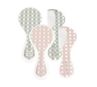 Cepillo/Peine Pasito a Pasito Cuadro - Verde