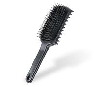 Curly Hair Brush - Cepillo orgánico para el pelo sin tirones, cerdas de jabalí, el original cepillo 3 en 1 para peinados modernos