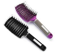 Cepillo Pelo Antitirones，cepillo antiencrespamiento Desenredante - Antiencrespamiento - Cepíllate sin Dolor - Para Todo Tipo de Cabello(2 piezas)