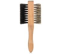 Cepillo peque o de cerdas de jabal de doble cara GranNaturals para hombre - Suave y mediano - Ondas de 360 , alisado, desvanecimiento de barbas