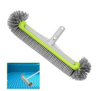 Cepillo Piscina Paredes 45cm Cepillo Limpieza Piscina Cabezal de Cepillo Hemisférico, Cerdas de Nailon, para Fondos y Paredes de Piscinas (No Varilla Telescópica)