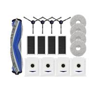 Cepillo principal, cepillo lateral, filtro, almohadilla for fregona, bolsa for el polvo, compatible con Ecovacs DEEBOT N30 OMNI, N30 PRO OMNI, accesorios for aspiradoras Regiones