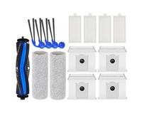 Cepillo principal, cepillo lateral, rodillo de filtro, trapeador, bolsa for polvo; Compatible con Ecovacs Deebot X9 PRO OMNI, T80S, accesorios for aspiradoras Regiones