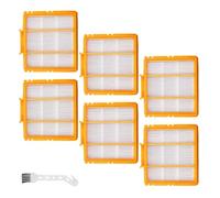 Cepillo Principal de aspiradora Robot 2 en 1, filtros, cepillos Laterales, Compatible con Shark AI AV2501S AV2511AE AV2501AE RV2502AE RV2610WA AV2510AOUS RV2520AOUS RV2400WD AI Ultra(6pc)