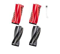 Cepillo Principal De Goma, Compatible Con Roborock, Qrevo Curv Robot Aspirador, Repuestos De Cepillos Principales De Goma ABS Seleccionados For Limpieza Profunda.