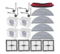 Cepillo principal, filtro HEPA, cepillo lateral, fregona, bolsa for el polvo, compatible con Roborock Q10 S5, Q10 S5+, accesorios for aspiradoras Regiones(Set 2)