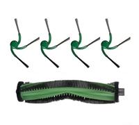 Cepillo principal y cepillos laterales, kit para Roomba, 115 para combo y | Para combo Plus Robot Aspiradores Nylon Plástico, Piezas de repuesto para limpieza eficiente de esquinas Depilación de