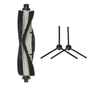 Cepillo principal y cepillos laterales para aspiradora robótica ILIFE A30 Pro - Barredoras de rodillos de nailon para piezas de repuesto, kit de atrapamiento de polvo de esquina