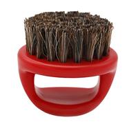 Cepillo profesional para el cuidado de la barba para hombre con mango ergonómico, cómoda herramienta de aseo para bigote