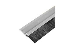 cepillo puerta entrada Burlete Para Puerta Corredera De Aluminio Con Cepillo Para Ascensor/vivienda, Altura De 10, 70, 100, 130, 200 Y 300 Mm, Resistente Al Viento(1 PC,Brush height 40MM)