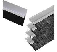 cepillo puerta entrada Burlete Para Puerta Corredera De Aluminio Con Cepillo Para Ascensor/vivienda, Altura De 10, 70, 100, 130, 200 Y 300 Mm, Resistente Al Viento(5 PCS,Brush height 300MM)