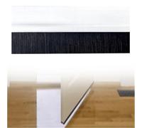 cepillo puerta entrada Cepillo De Polvo Industrial De PVC Con Respaldo Adhesivo, Tira De Máquina Herramienta, Tira De Polvo Para Gabinete, Sellado Inferior(B,L 50cm x Brush Height 30mm)