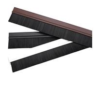 cepillo puerta entrada Cepillo Para Puerta Con Base De PVC, Cepillo Para Puerta Con Respaldo Adhesivo, Protección Industrial Y Burlete Para Oficina En Casa(C,L 50cm x Brush Height 30mm)