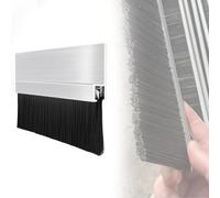 cepillo puerta entrada Paquete de 1, 2 y 5 sellos de cepillo para puerta garaje con tipo H, barrido inferior para uso industrial, pelado puerta enrollable(1 PC,H 70 MM)