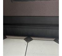 cepillo puerta entrada Sellado De Puertas Para Garajes, Cepillo De PVC Con Altura De 20, 30, 40, 50, 60 Y 80 Mm, Cepillo Industrial Para Máquinas Herramienta(1 pc,L 50cm x Brush Height 40mm)