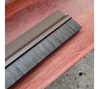 cepillo puerta entrada Sello De Cepillo Para Puerta De Garaje De 30, 50, 60, 80, 90 Y 100 Cm De Longitud, Cepillo Industrial Con Cerdas De Nylon, Cepillo De(1 pc,L 50cm x Brush Height 60mm)