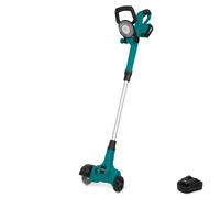 Cepillo quitahierbas inalámbrico 20V - mango telescópico | batería 4.0Ah y cargador rápido incluidos