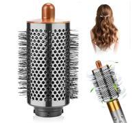 Cepillo redondo grande para Dyson Airwrap, con cerdas largas y finas, cepillo grande y redondo mejorado para dar forma y volumen al cabello, compatible con HS01/HS05/HS08