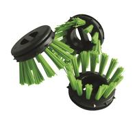 Cepillo redondo para esteras de anillos de goma Miltex, plástico, UE 10 unid.