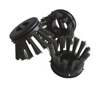 Cepillo redondo para esteras de anillos de goma Miltex, plástico, UE 10 unid.