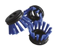 Cepillo redondo para esteras de anillos de goma Miltex, plástico, UE 10 unid.