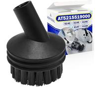Cepillo Redondo para Vaporeta Limpieza Hogar con Código Original AT5215519000 para Ariete Xvapor - Garantía de 10 Años - MONTERAL