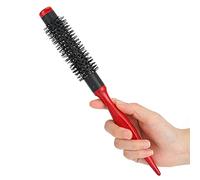 Cepillo Redondo, Peine Con Rodillo De Lana De Madera, Peine Cilíndrico De Aluminio Cerámico Redondo De Nailon, Peine De Masaje Para El Cuero Cabelludo Cabello Liso Para Cabello Fino O Corto(04)