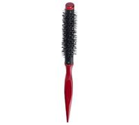 Cepillo redondo pequeño con cerdas de nailon para secar el cabello corto, 4 barriles de diámetro