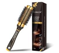 Cepillo Redondo - SHINLEA Cepillo Pelo Rizado 33MM Para Cabello Corto Mujeres, Hecho De Aluminio, Añade Volumen Y Brillo Al Cabello Fino