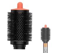Cepillo redondo voluminizador grande para accesorio Dyson HS01/HS05/HS08, herramienta de cepillo redondo más grande mejorada, esponja y voluminiza para peinar (naranja)