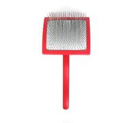 Cepillo removedor de pelo for mascotas, cepillo Manual for el hogar, mango largo, rastrillo profesional reutilizable Cepillo Perro(Red,2PCS)