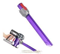 Cepillo Rinconera Iluminada Compatible para Dyson V7 V8 V10 V11 V15, Luz Tubo Hendedura Boquilla Ranurada, Boquilla para Hendiduras, Repuesto del Cabezal de aspiración para hendiduras