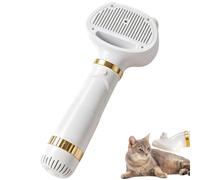Cepillo Secador De Pelo Para Perros Peine De Aseo Que Elimina Pelo Suelto | Secador Para Gatos Con Temperatura Ajustable Y Cepillo Slicker Para Hogar Apartamento Viaje Rutina Diaria Du