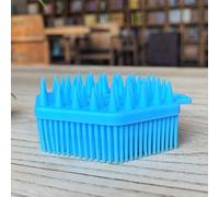 Cepillo sensorial premium para niños o autismo,Depurador corporal de silicona suave,Cepillos de terapia para sala sensorial,Cepillo de baño para ducha para mascotas (3 piezas (hexágono))