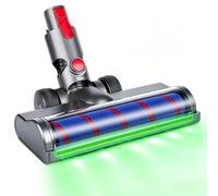 Cepillo Soft Roller de Repuesto,Compatible con Dyson Gen5 Detect;Cepillo de Cambio Rápido para Suelos Duros con luz Verde de Detección de Polvo;Boquilla Motorizada para Suelos de Madera y Baldosas.